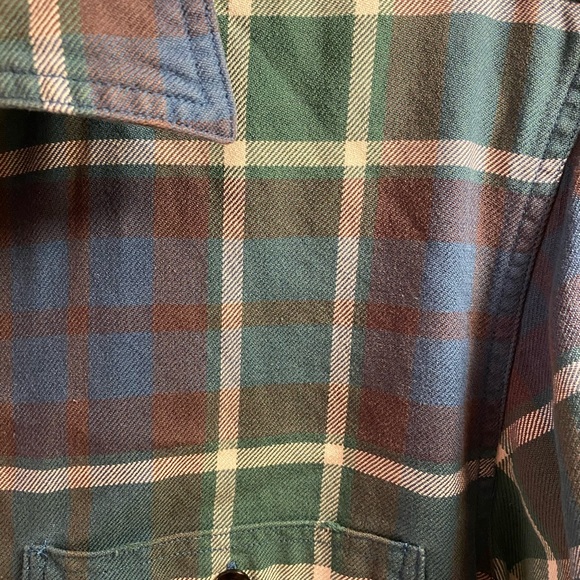 JCrew Mens Slim Fit Checkered Flannel Sz Small - Picture 4 of 4